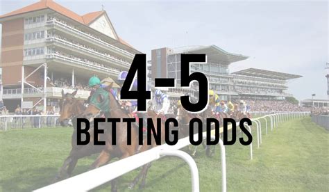 Demystifying Odds: A Thorough Breakdown of What 4/5 Odds Mean in .